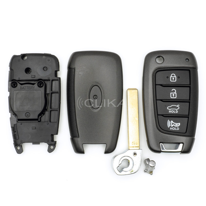Caixa Comando Retrátil HYUNDAI – 4 Botões – HU134