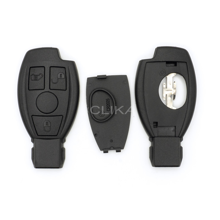 Caixa Comando Mercedes-Benz – 3 Botões – Preto