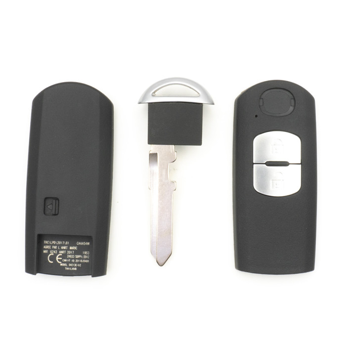 Caixa Comando Mãos Livres Mazda – 2 Botões – Encaixe pilha central