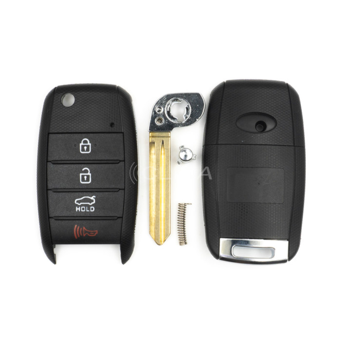Caixa Comando Kia Retratil – 4 Botões