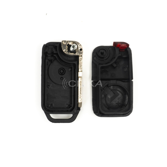 Caixa Comando Mercedes-Benz Retrátil - 1 Botão HU39