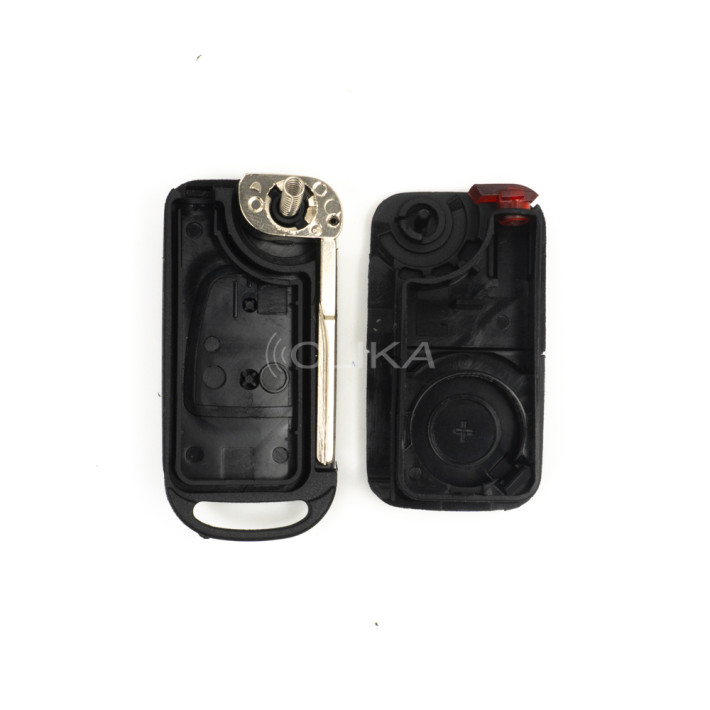 Caixa Comando Mercedes-Benz Retrátil – 2 Botões HU64