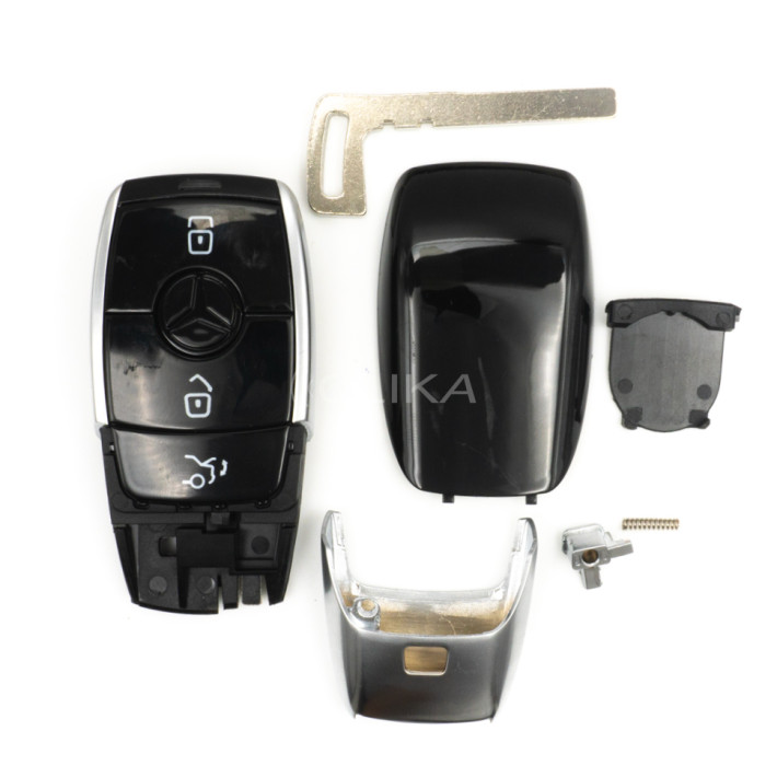 Caixa Comando Mercedes-Benz Mãos Livres – Cinza