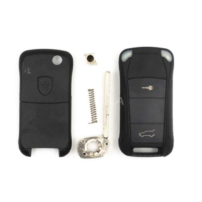 Caixa Comando Porsche Retrátil – 2 Botões