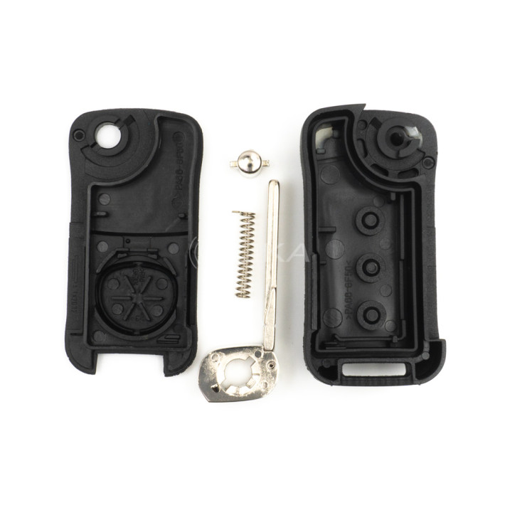 Caixa Comando Porsche Retrátil – 3 Botões