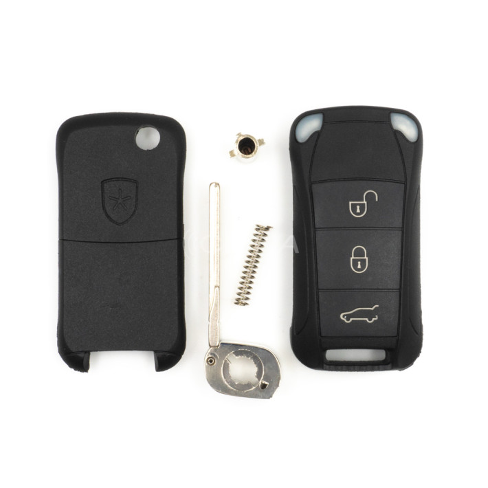 Caixa Comando Porsche Retrátil – 3 Botões
