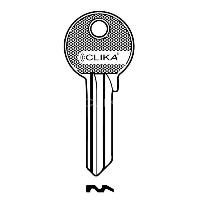 Chave Plana / YALE 6-BC