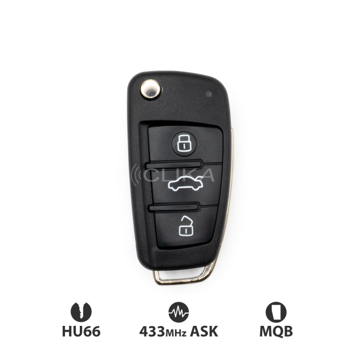 Comando Audi (MQB) A3 2013+ (Keyless/Mãos Livres)