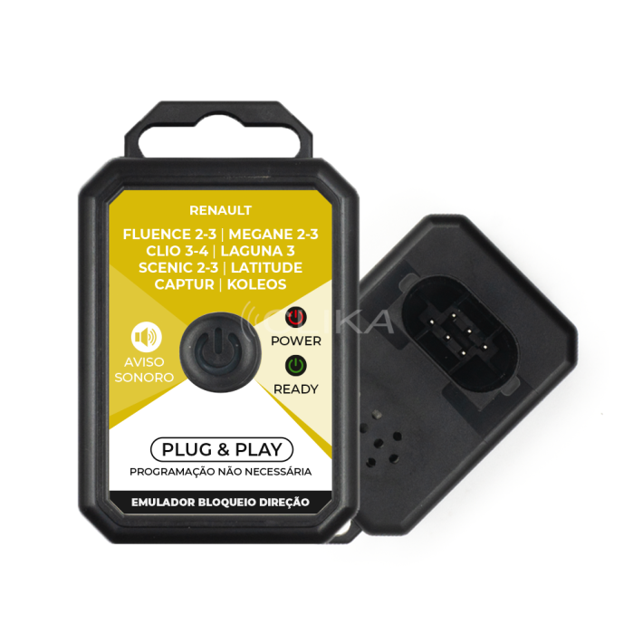 Emulador p/ tranca de direção – Renault / Dacia