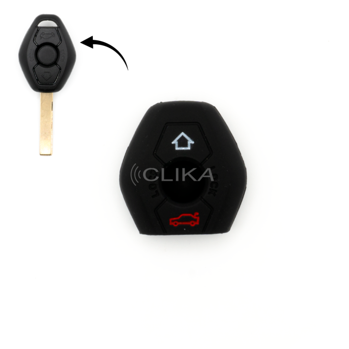 Capa Silicone BMW – 2 Botões