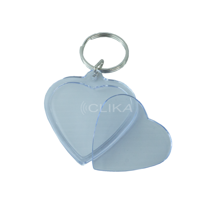 Porta Chaves em acrílico – Formato Coração