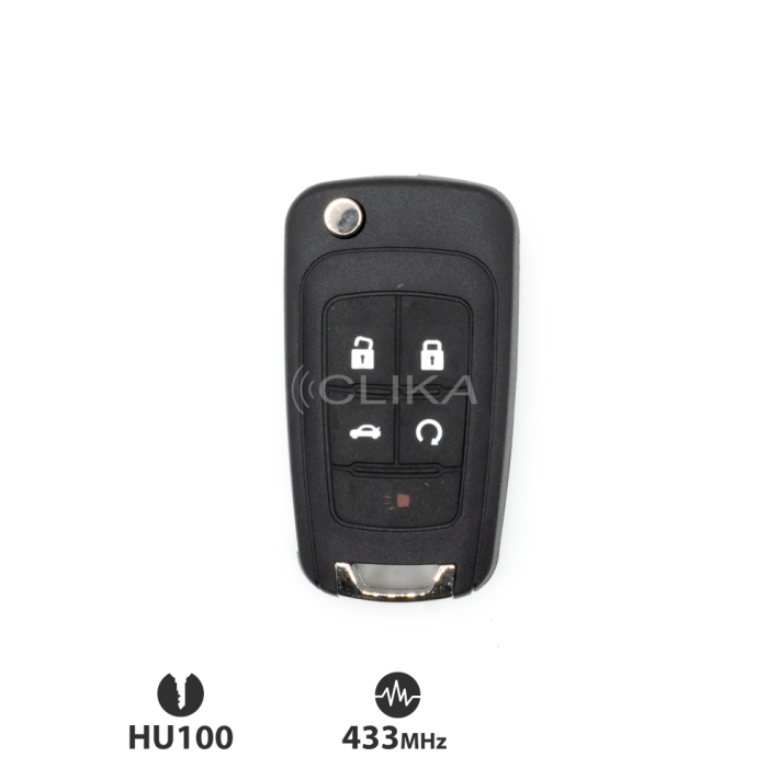 Comando Chevrolet retrátil - 5 botões