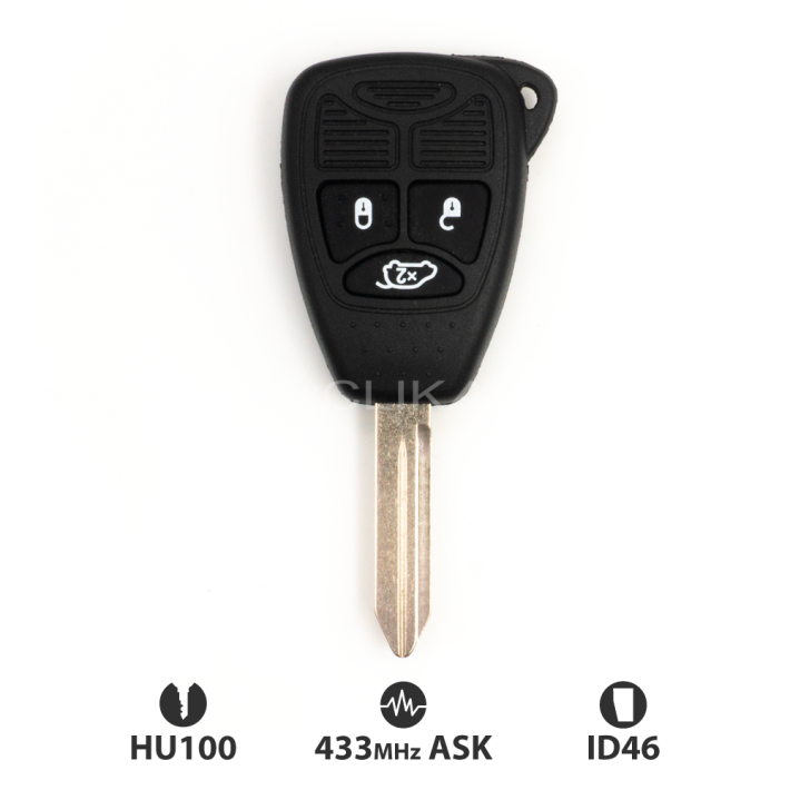 Comando CHRYSLER / JEEP fixo – 3 botões