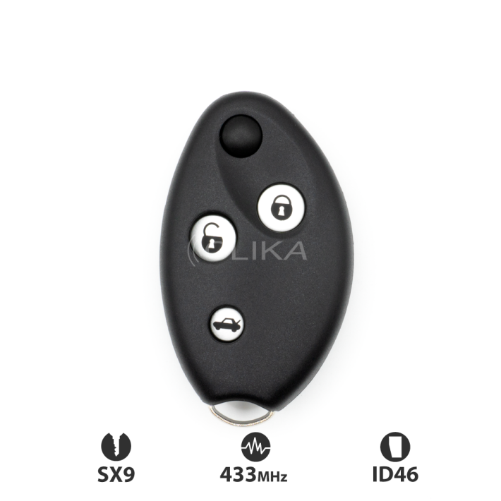Comando CITROËN oval – 3 botões