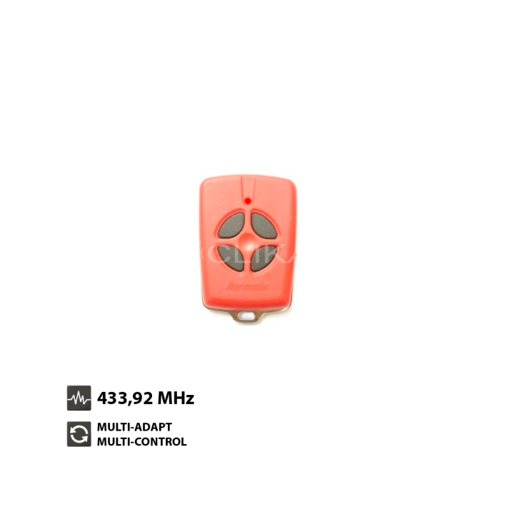 Comando Garagem APRIMATIC TM4