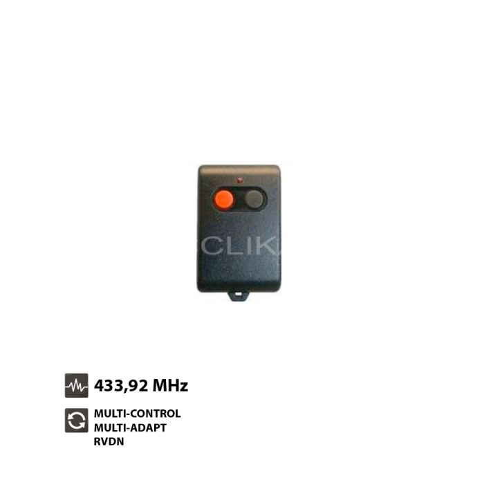 Comando Garagem AVIDSEN 104505