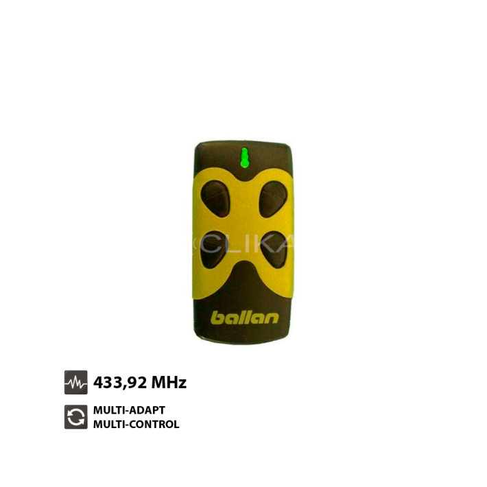 Comando Garagem BALLAN FM404B