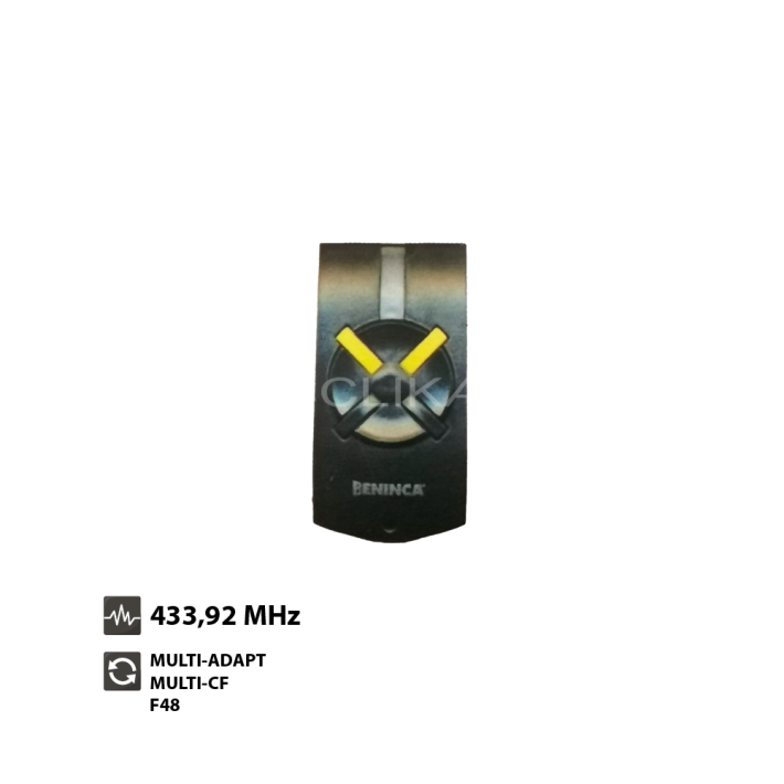 Comando Garagem BENINCA T2WK