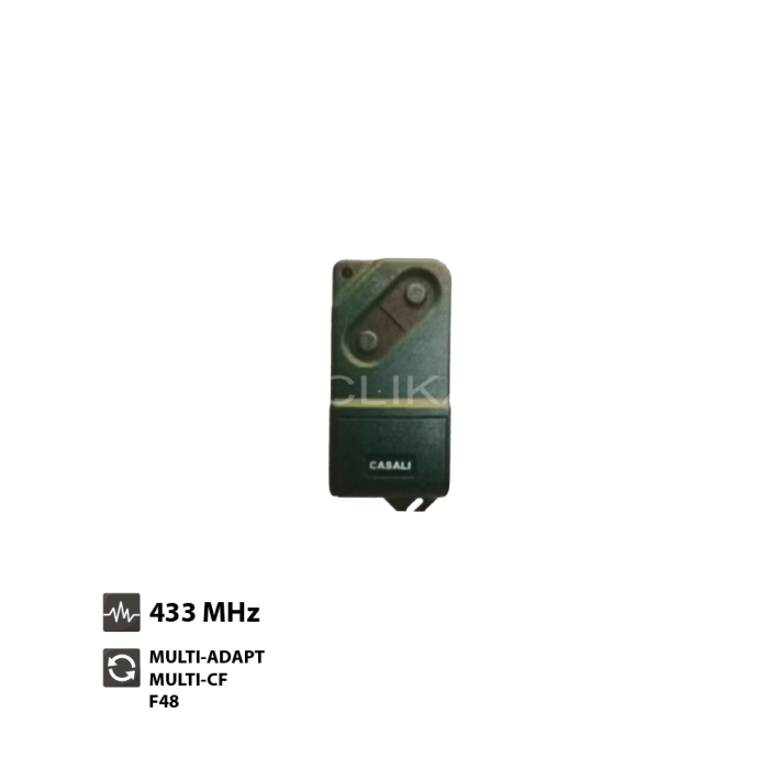 Comando Garagem CASALI JA400_TM433