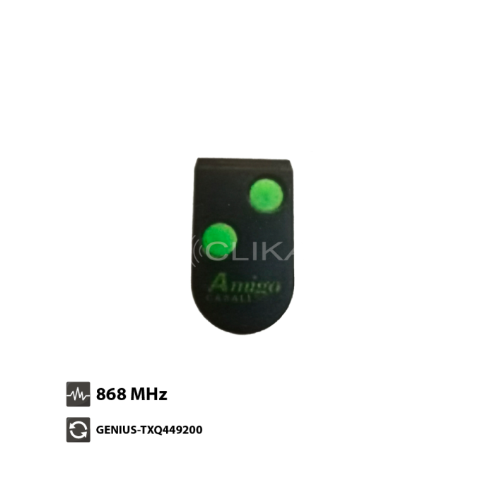 Comando Garagem CASALI JA332_AMIGO