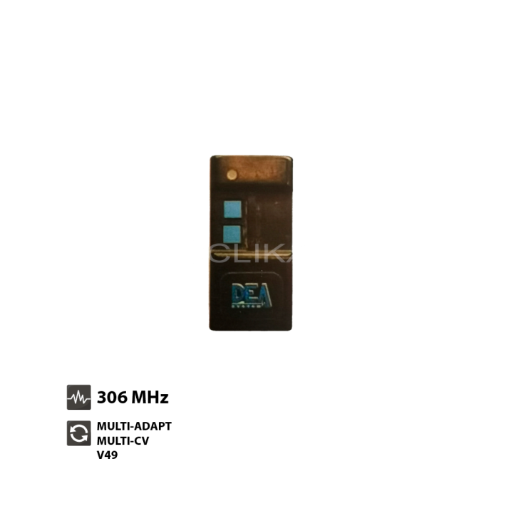 Comando Garagem DEA 306