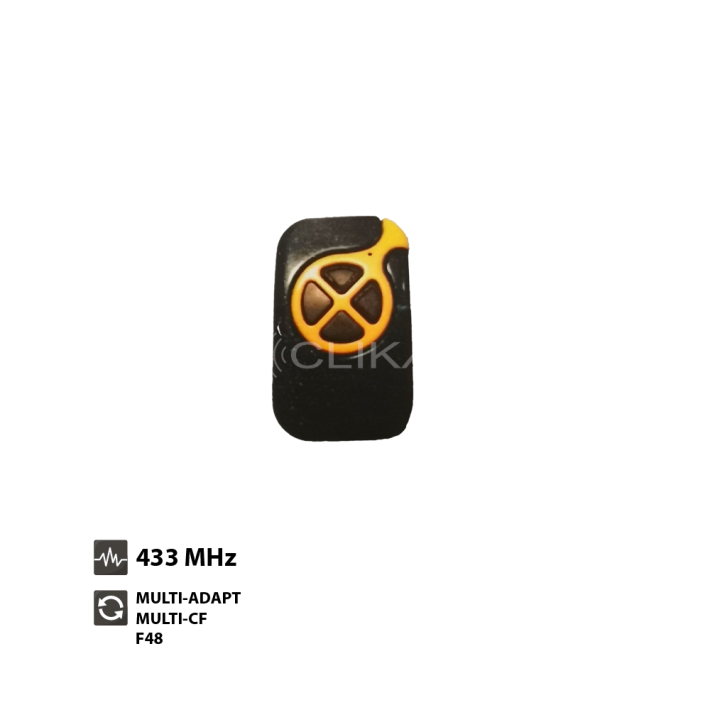 Comando Garagem DELMA KING433 4