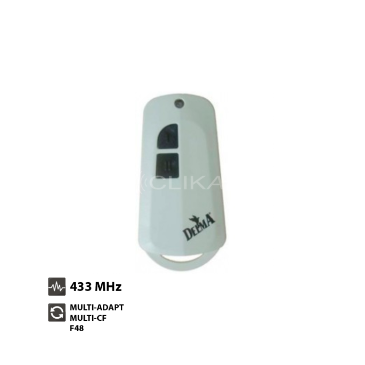 Comando Garagem DELMA STYLE 2