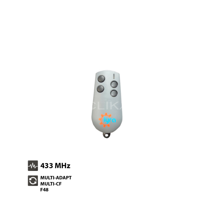 Comando Garagem EASY-IN 1316004