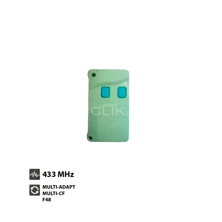 Comando Garagem ELCA ASTER E800