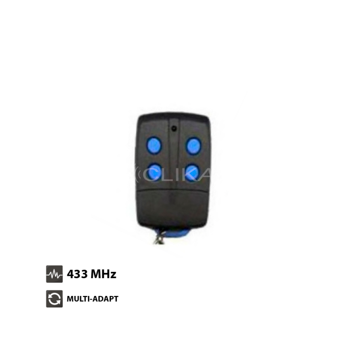 Comando Garagem ERREKA ROLLER 4