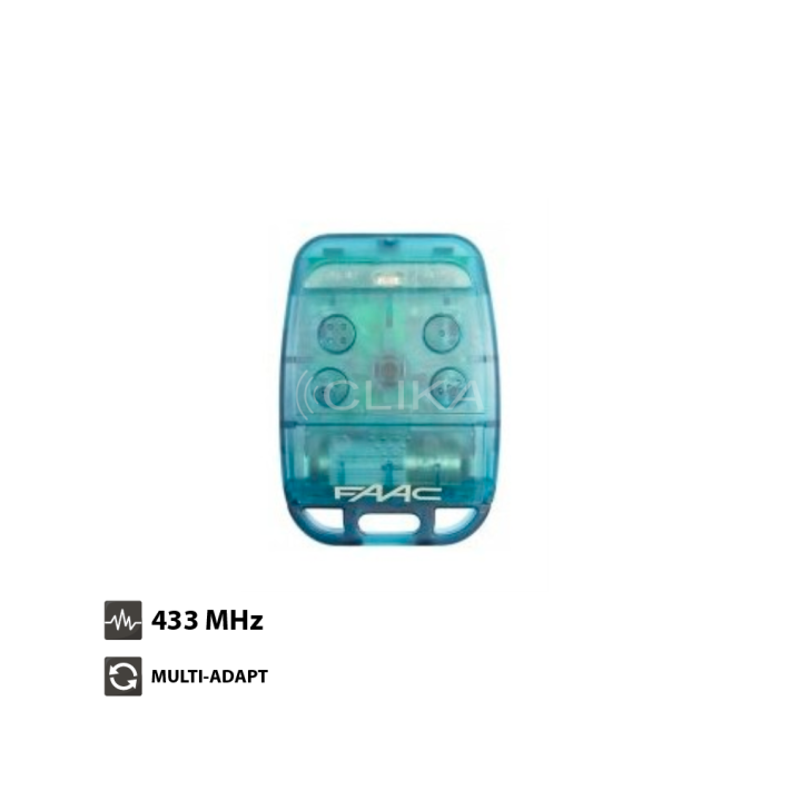 Comando Garagem FAAC TE4433H