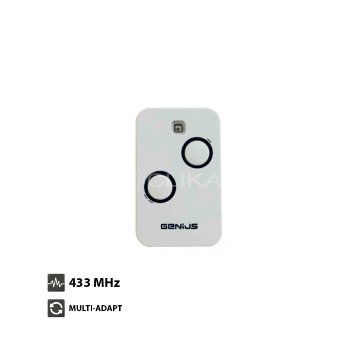 Comando Garagem GENIUS KILO 2 JLC