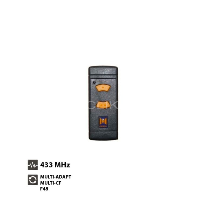 Comando Garagem HORMANN HSE2 433