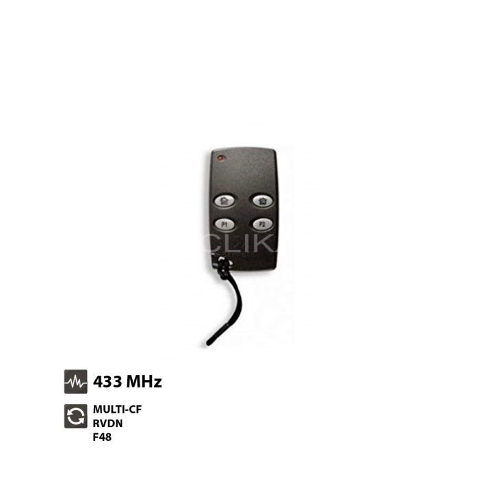 Comando Garagem LOGISTY L3614F