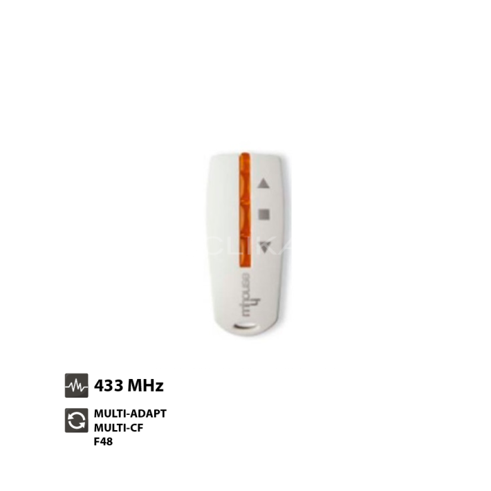 Comando Garagem MHOUSE TX 3