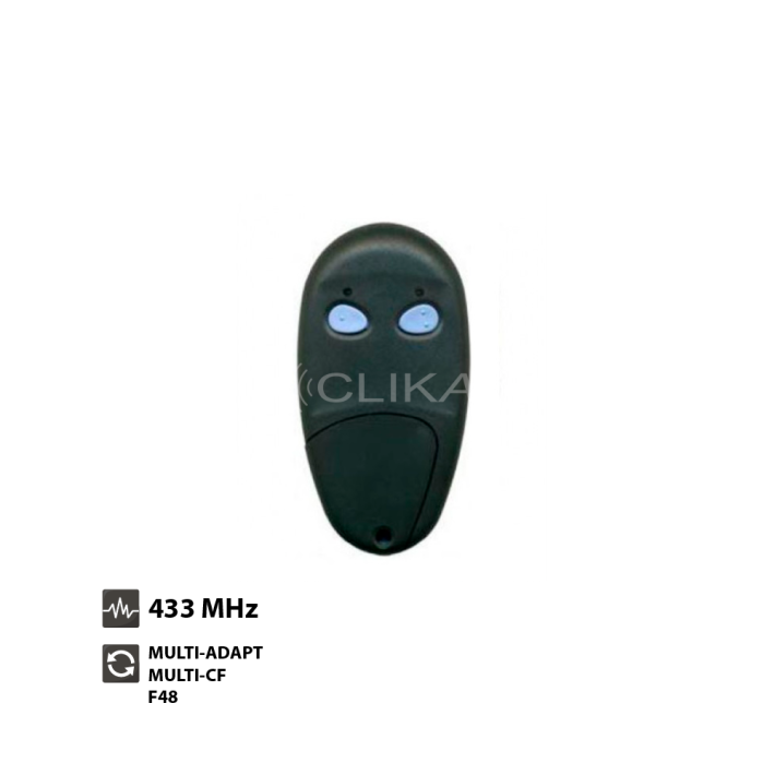 Comando Garagem MONSEIGNEUR HSM4-40MHZ