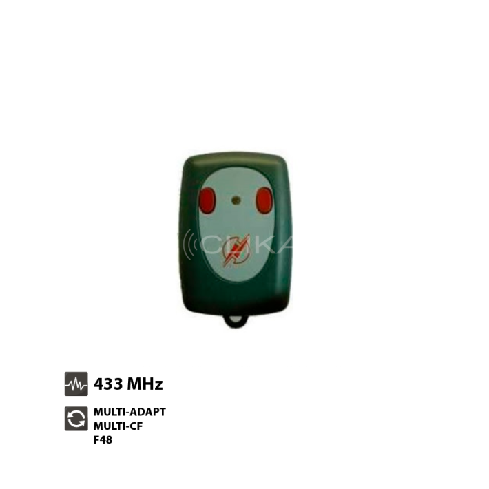 Comando Garagem MONSEIGNEUR TDR 2