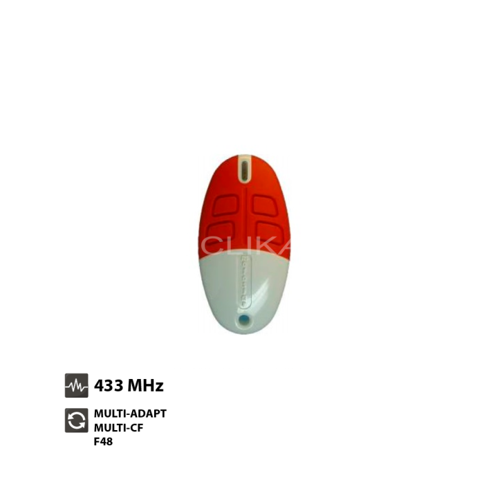 Comando Garagem MOTOSTAR CLIKSTAR532