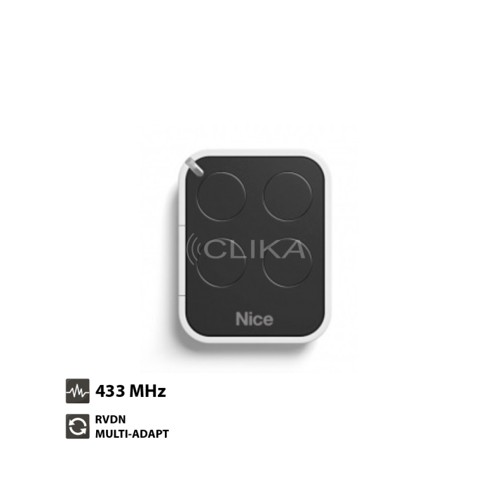 Comando Garagem NICE ON 4