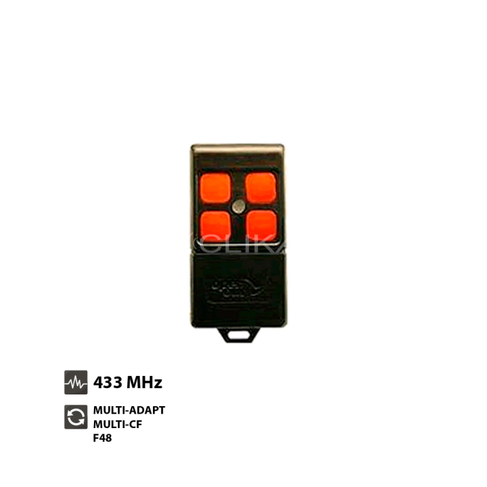 Comando Garagem OPEN_OUT TMB433