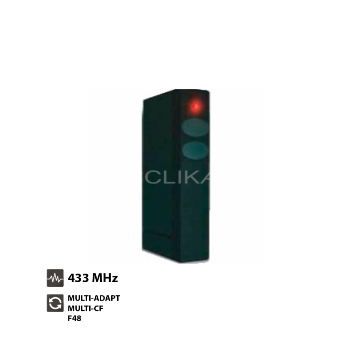 Comando Garagem PRASTEL MPSTL2E