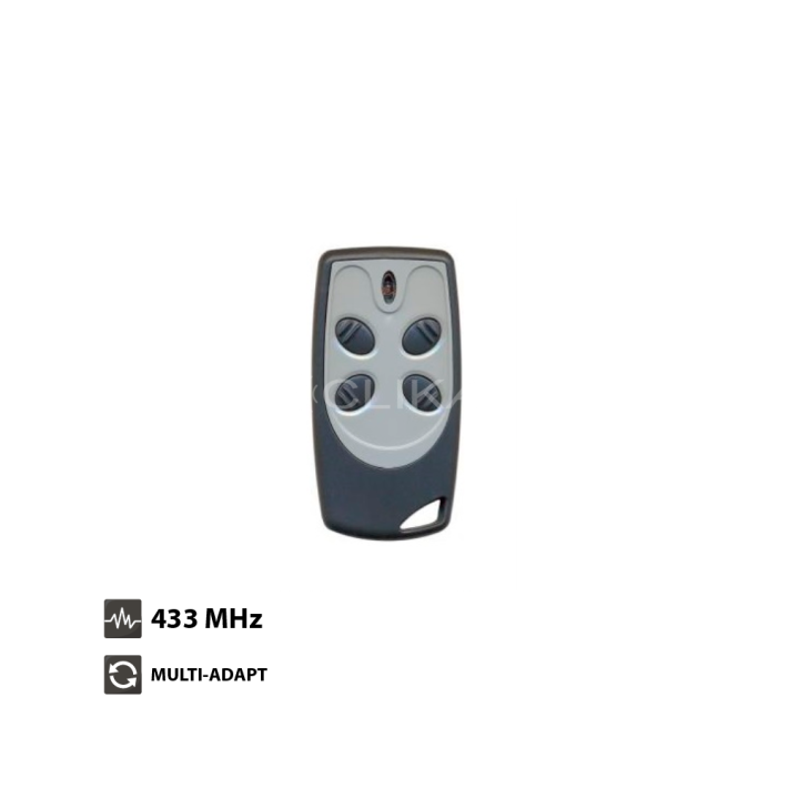 Comando Garagem PRASTEL TRQ4P