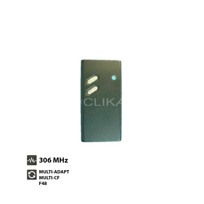 Comando Garagem QUASAR 300-2