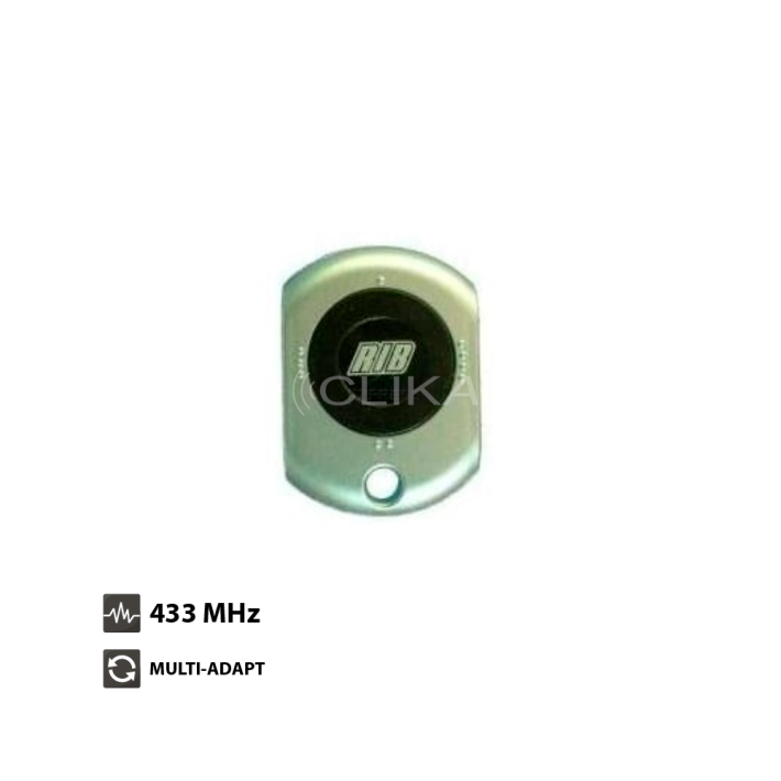 Comando Garagem RIB LITHIO 4