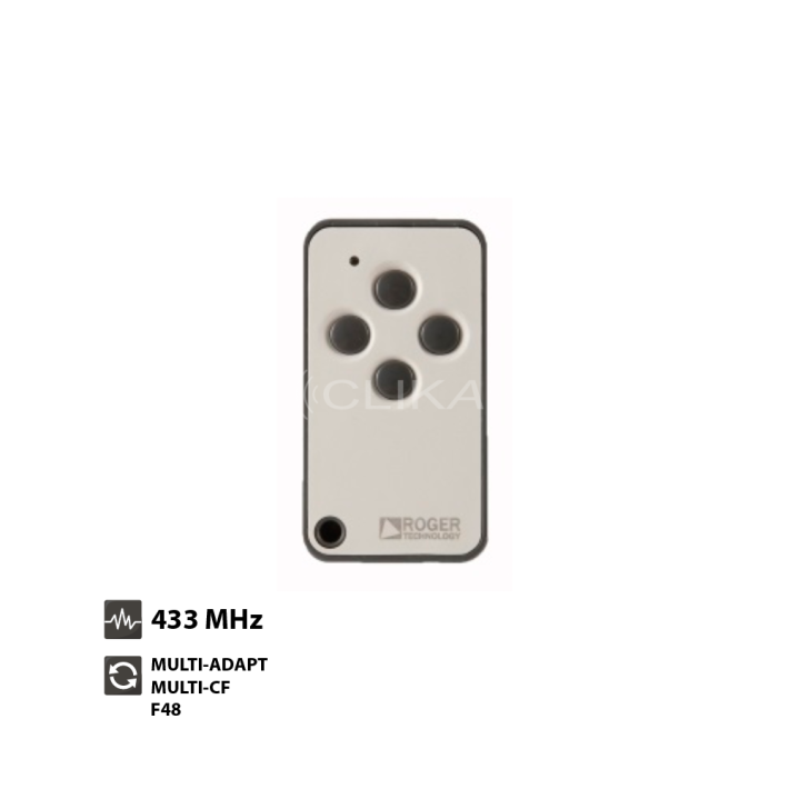 Comando Garagem RIB LITHIO 4