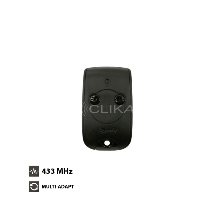 Comando Garagem SOMFY KEYTIS NS2 RTS