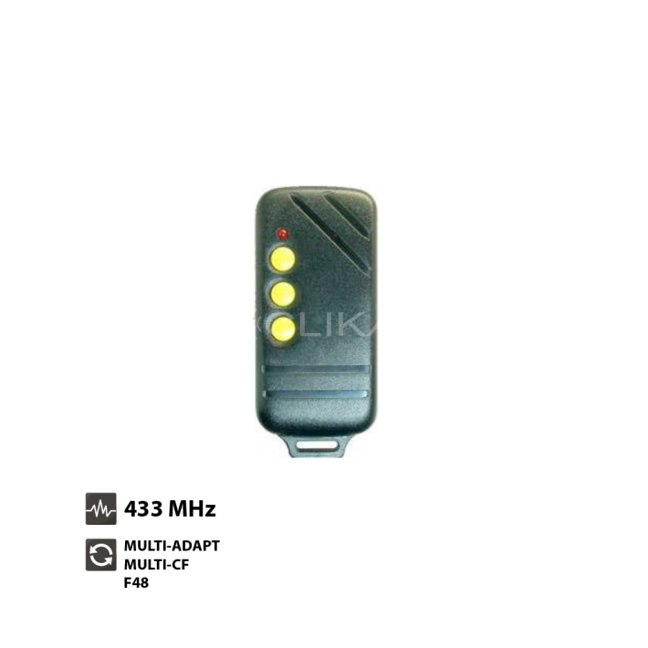 Comando Garagem TECNOMATIC TQ433