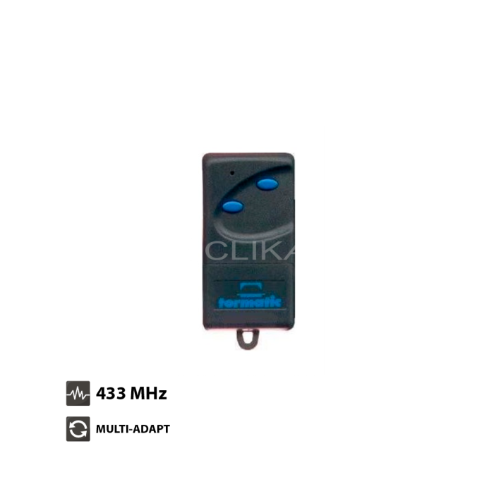 Comando Garagem TORMATIC MNHS 433-2