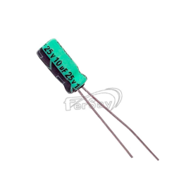 Condensador Eletrolitico 10mf-25v Condensador Eletrolitico 10mf-25v