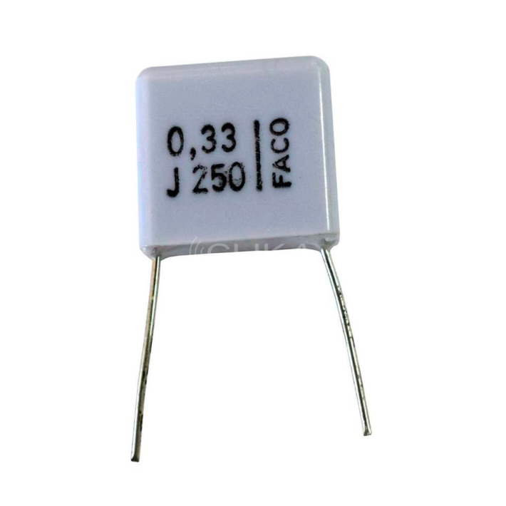 Condensador Poliester 330k 250v